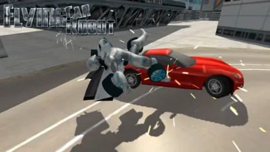 Flying Car Robot Flight Drive Simulator Game 2017 — Screenshoty