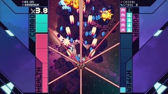 Super Galaxy Squadron EX Turbo — Screenshoty