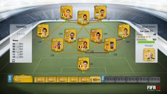 FIFA 14 — Screenshoty