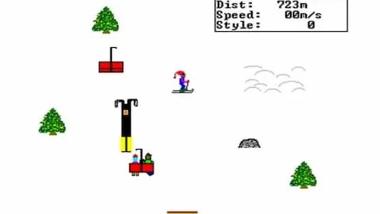 SkiFree — Screenshoty