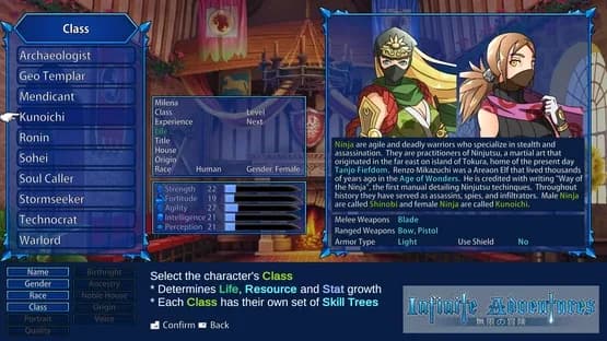 Infinite Adventures — Screenshots