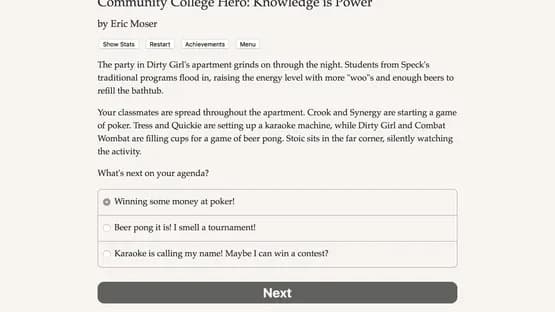 Community College Hero: Knowledge is Power — Screenshots