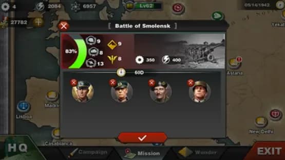 World Conqueror 3 — Screenshoty