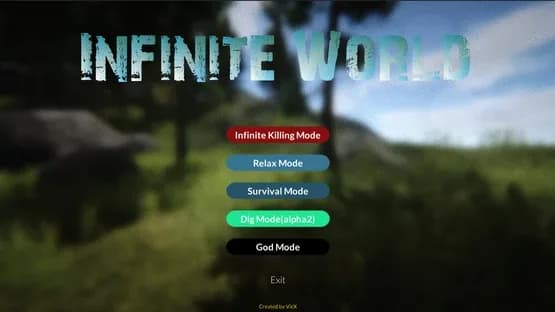 Infinite World — Screenshoty