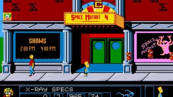 The Simpsons: Bart vs. The Space Mutants — Screenshots