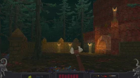 Autumn Night 3D Shooter — Screenshoty