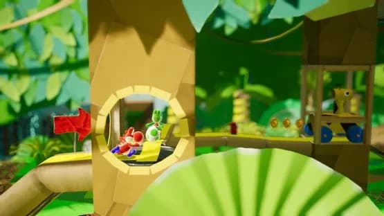 Yoshi's Crafted World — Screenshoty
