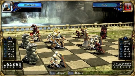 Check vs. Mate — Screenshoty