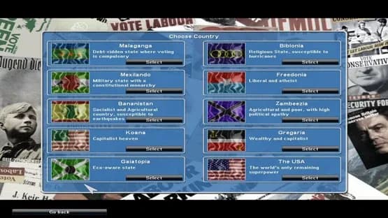 Democracy 2 — Screenshoty