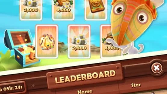 Tiki Solitaire TriPeaks — Screenshoty