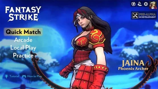 Fantasy Strike — Screenshoty