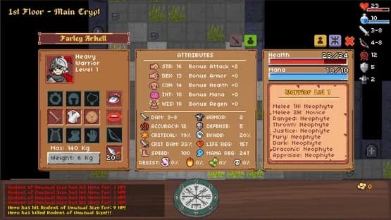 Paper Dungeons Crawler — Screenshots