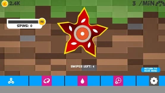 Fidget Spinner — Screenshoty