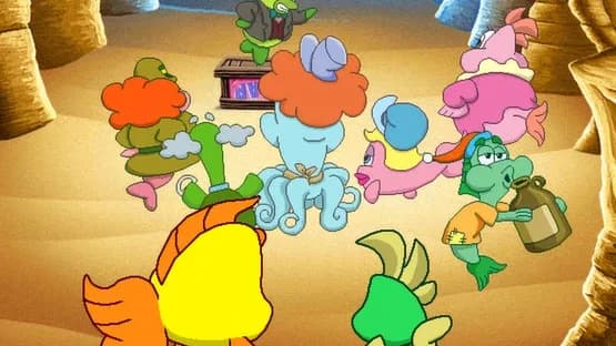 Freddi Fish 5: The Case of the Creature of Coral Cove — Screenshoty