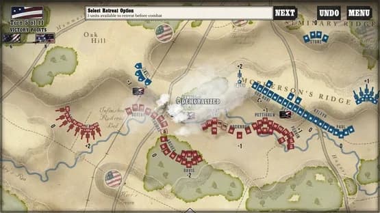 Gettysburg: the Tide Turns — Screenshoty