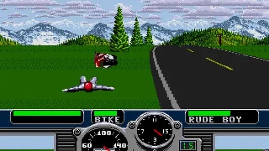 Road Rash — Screenshoty