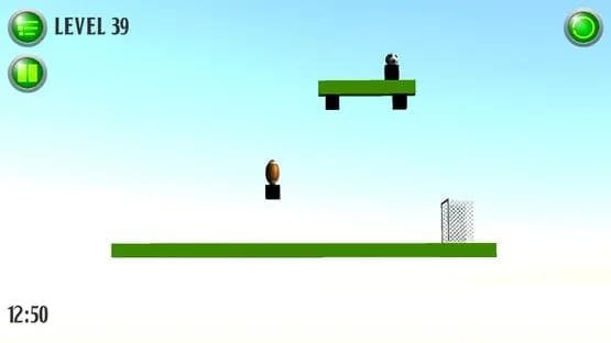 Score a goal (Physical football) — Screenshots