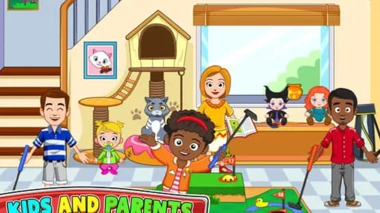 My Town: Best Friends' House — Screenshoty