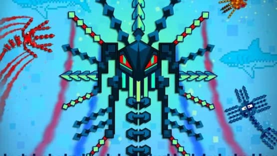 Pixel Sword Fish io — Screenshoty