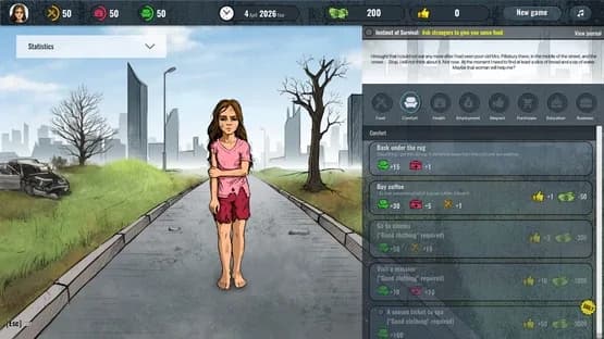 Ashley: The Story Of Survival — Screenshoty