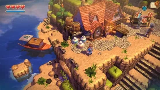 Oceanhorn: Monster of Uncharted Seas — Screenshoty