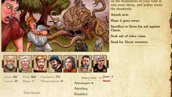 King of Dragon Pass — Screenshots