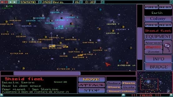 Imperium Galactica — Screenshoty