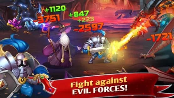 Tap Knights: Heroes & Monsters — Screenshoty