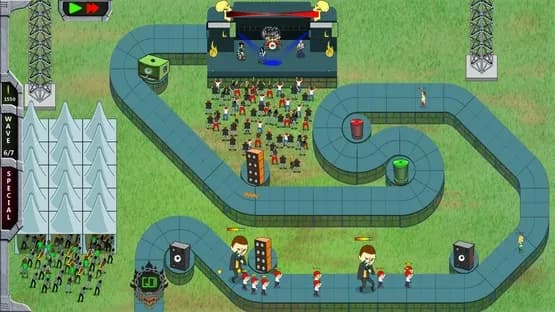 Rock 'N' Roll Defense — Screenshots