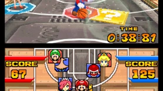 Mario Hoops 3-on-3 — Screenshoty