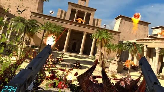 Serious Sam VR: The Last Hope — Screenshoty