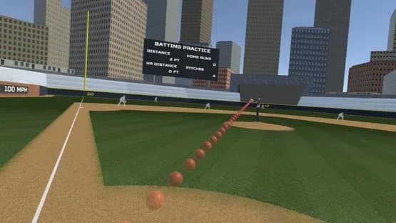 Big Hit VR Baseball — Screenshoty
