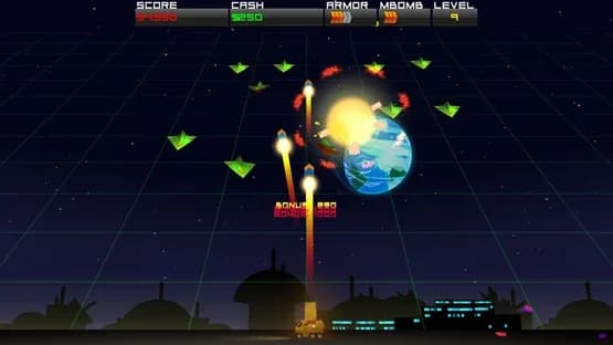 Cosmic Rocket Defender — Screenshots
