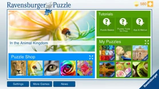 Ravensburger Puzzle — Screenshoty