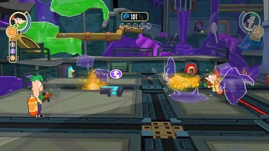 Phineas and Ferb: Across the Second Dimension — Screenshoty