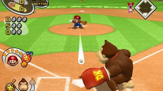 Mario Superstar Baseball — Screenshoty