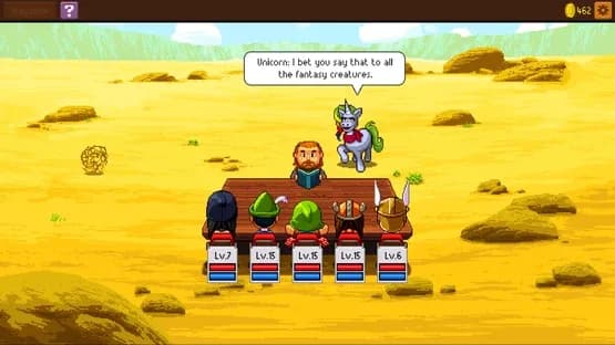 Knights of Pen and Paper II — Screenshoty