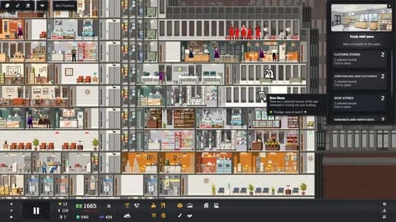 Project Highrise — Screenshoty