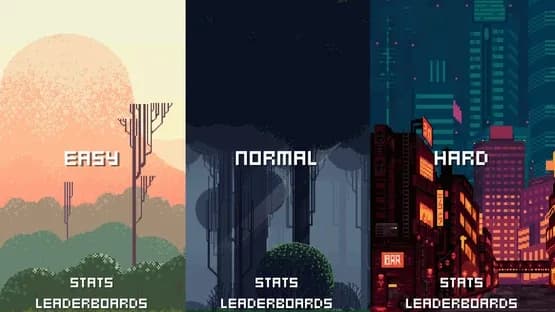 Falling words — Screenshoty