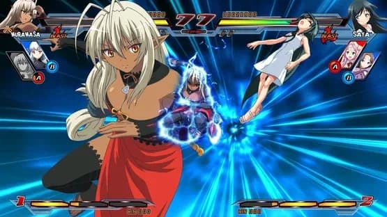 Nitroplus Blasterz: Heroines Infinite Duel — Screenshots