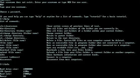 Retro Hacker — Screenshots