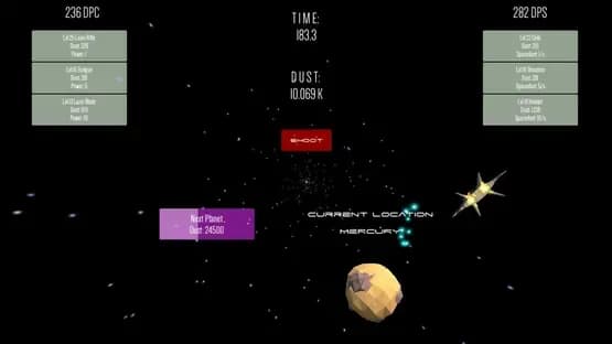 Starship Clicker — Screenshots