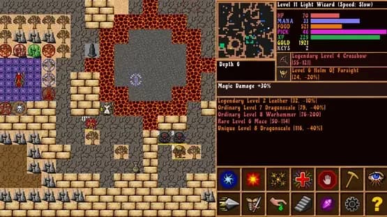 The Curse of Yendor — Screenshoty