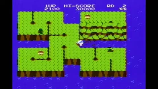 Dig Dug II: Trouble in Paradise — Screenshoty