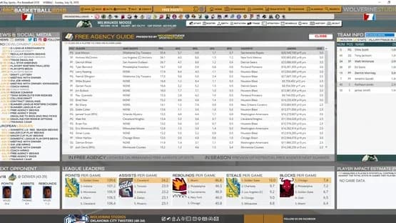 Draft Day Sports: Pro Basketball 2018 — Screenshots