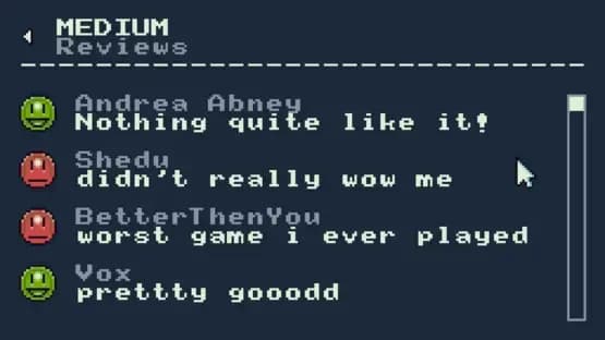 Indie Game Sim — Screenshots