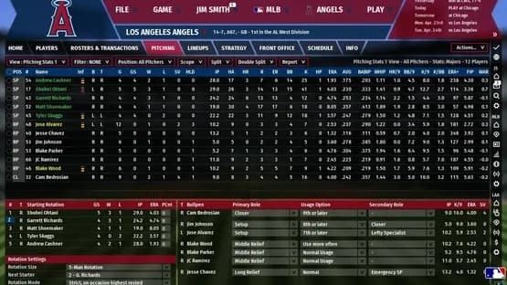 Out of the Park Baseball 19 — Screenshoty