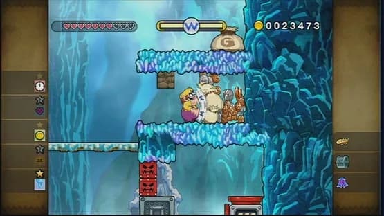Wario Land: Shake It! — Screenshoty