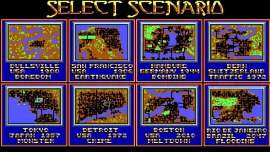 SimCity — Screenshoty