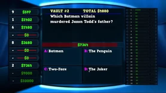 Trivia Vault: Super Heroes Trivia — Screenshoty
